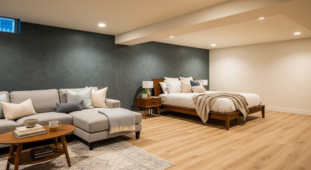 20 Cool Basement Guest Bedroom Ideas That Stay Dry