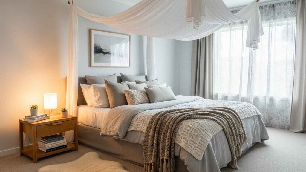 20 Cozy Bedroom Ideas with Canopy Bed That Feel Like a Cocoon