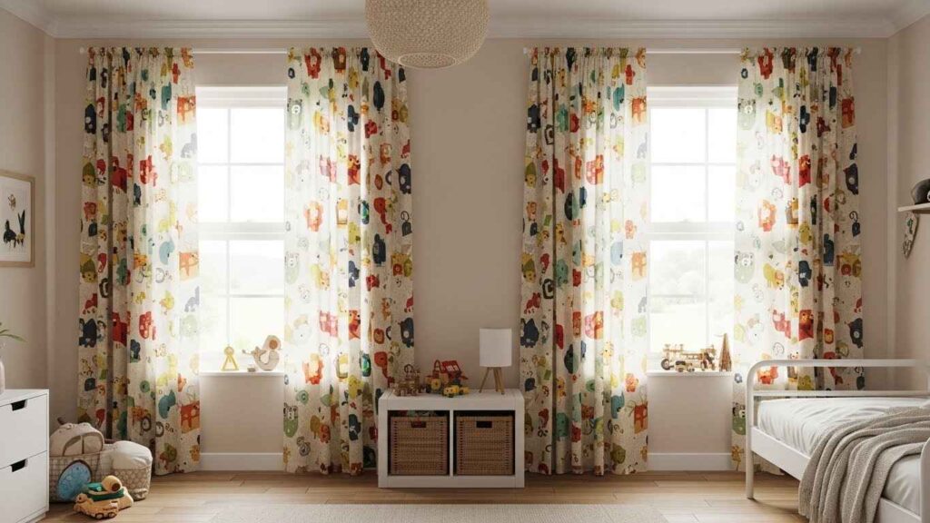 20 Fun Kids Bedroom Curtains That Grow With Them