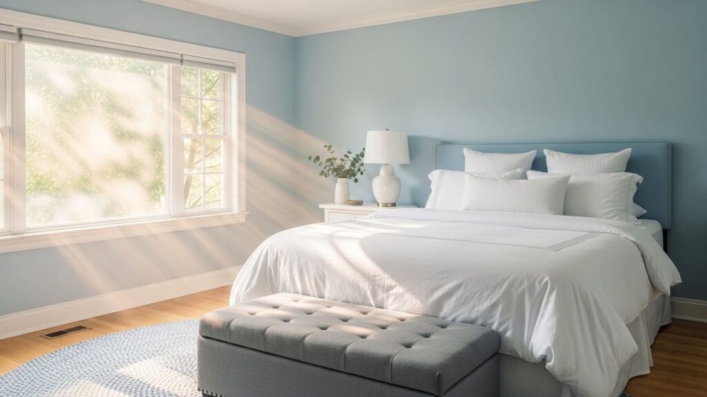 20 Guest Bedroom Ideas with Ottoman That Add Form