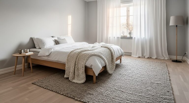 21 Clean Cozy Master Bedroom Scandinavian Décor Ideas