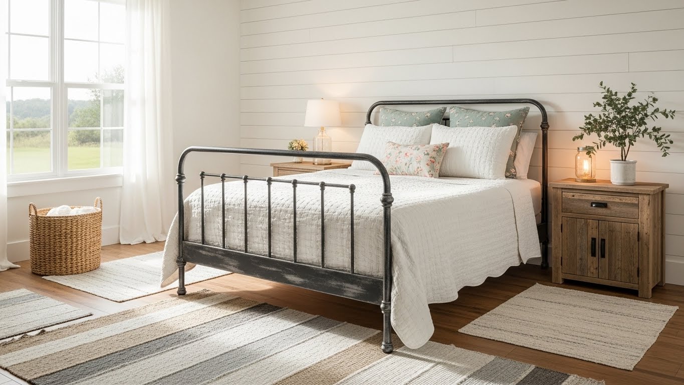 21 Country-Chic Guest Bedroom Ideas That Blend Rustic