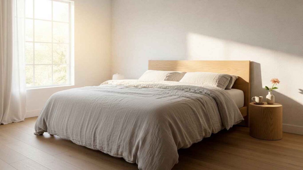 21 Fresh Cozy Master Bedroom White Wallpaper Ideas That Stay Light & Inviting