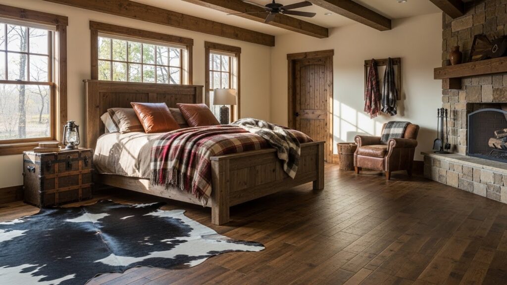 21 Western-Ranch Bedroom Decor Ideas That Combine Rustic & Cool