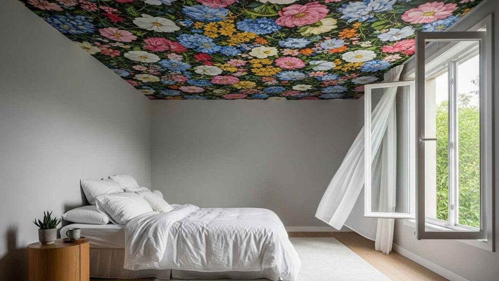 22 Ceiling-Mural Bedroom Decor Ideas That Elevate the View