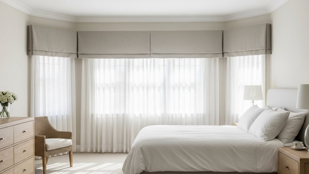 22 Classic Valance Bedroom Curtains That Finish The Look With Elegance