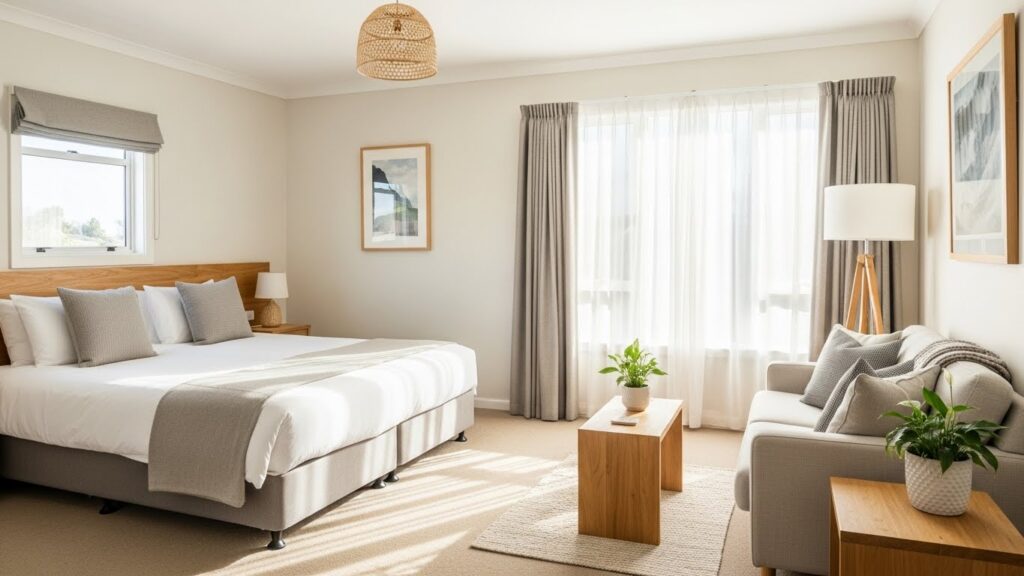 22 Guest Bedroom Ideas with Lounge Area That Offer Extra Space