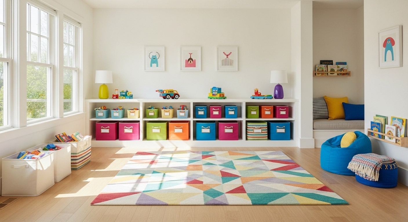 23 Fun Kids Playroom Design Ideas That Stay Organized
