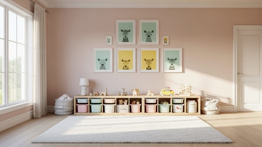 23 Pastel Playroom Wall Art Ideas That Feel Playful