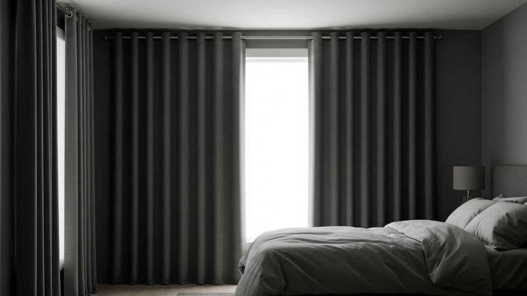 23 Ready-Hang Blackout Grommet Panel Bedroom Curtains That Simplify Styling