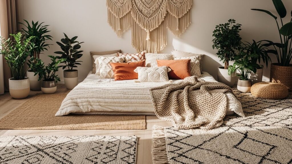 24 Boho-Chic Bedroom Decor Ideas That Feel Relaxed