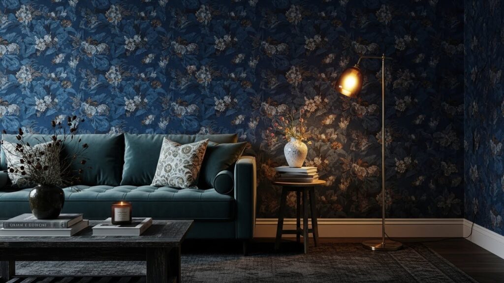24 Dark Wallpaper Room Ideas That Add Drama
