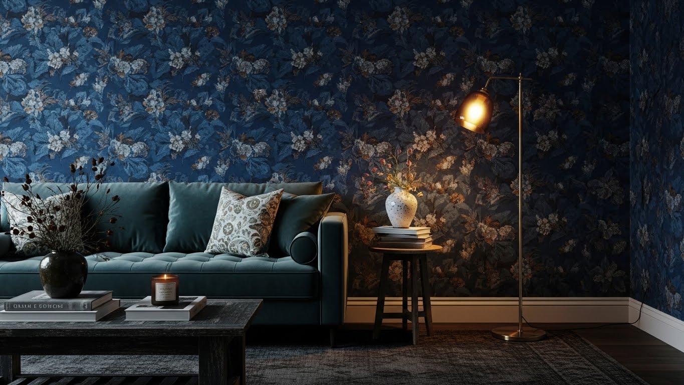 24 Dark Wallpaper Room Ideas That Add Drama