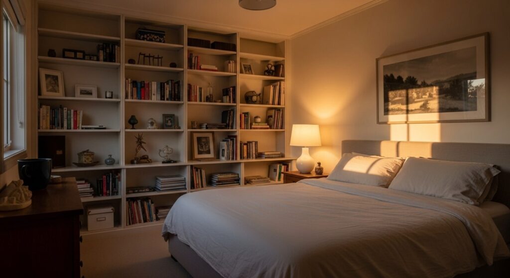 24 Smart Cozy Master Bedroom Built-In Storage Ideas