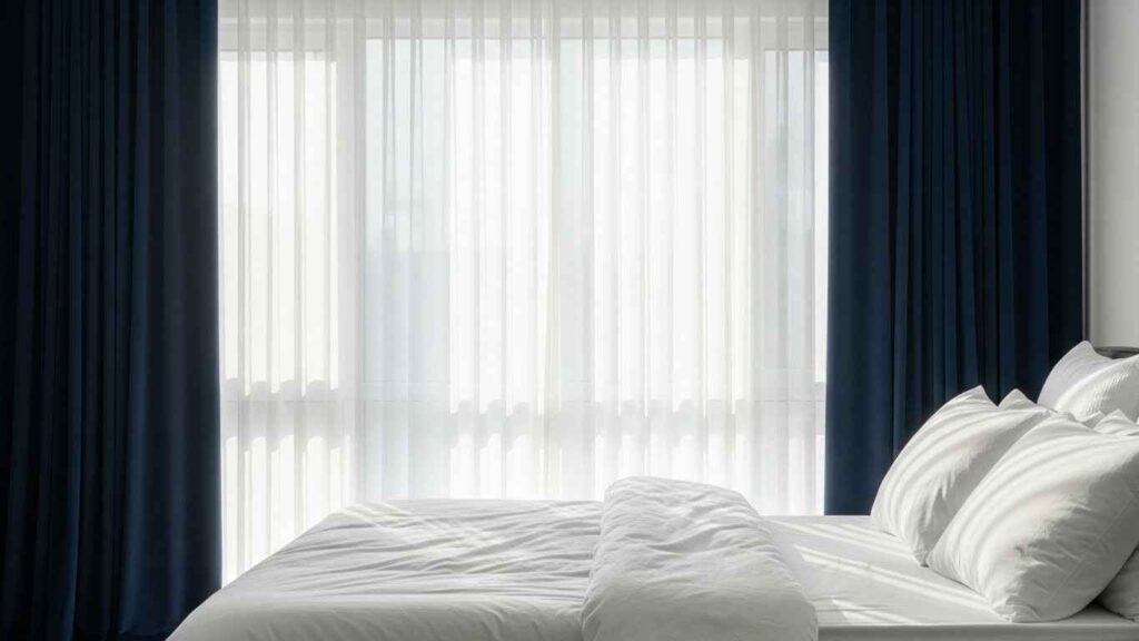 24 Smart Layered Bedroom Curtains That Balance Style & Function