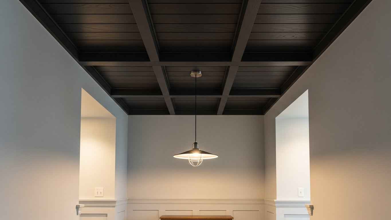 A Coffered Ceiling Statement
