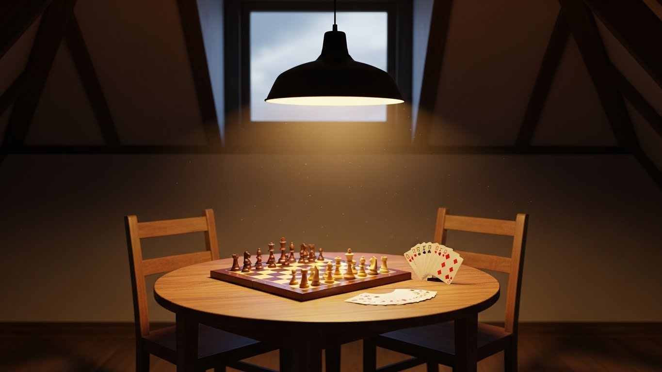 A Compact Game Table Setup