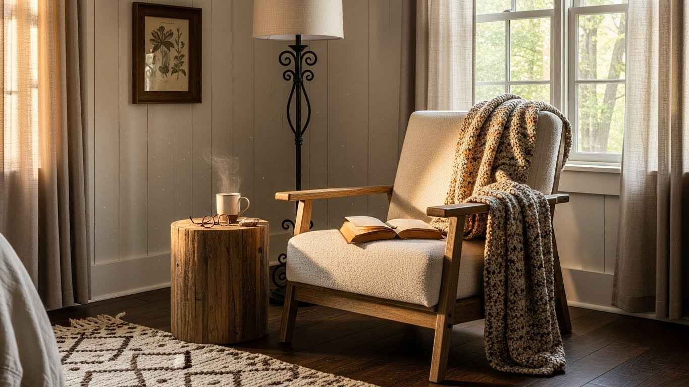 A Cozy Reading Nook Corner