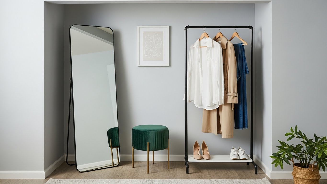 A Dedicated Guest Dressing Area