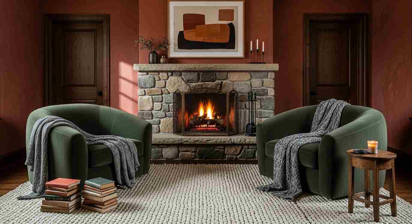 A Fireplace Focal Point