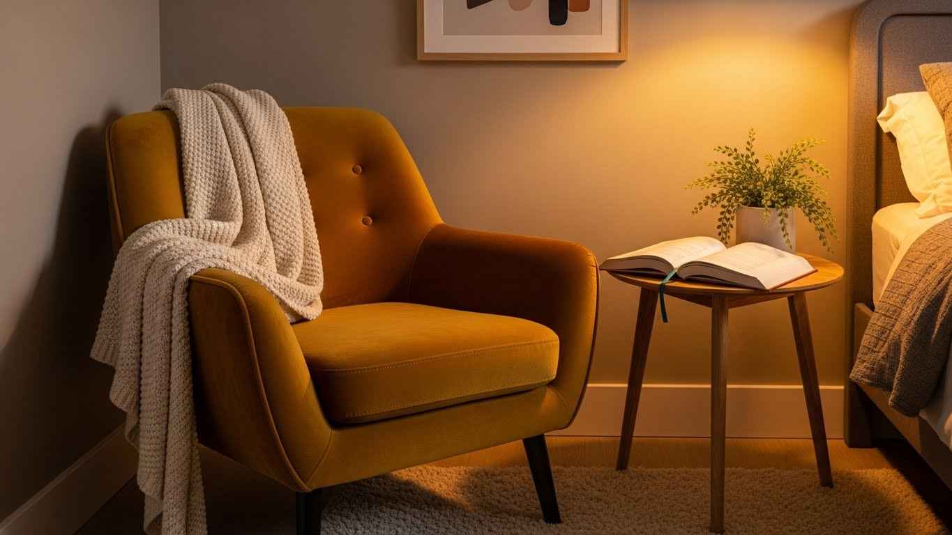 A Plush Velvet Accent Chair Retreat