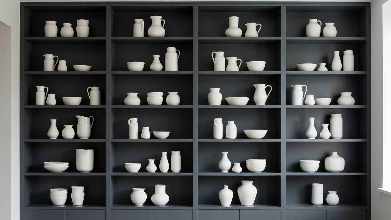 A Shelved Collections Display
