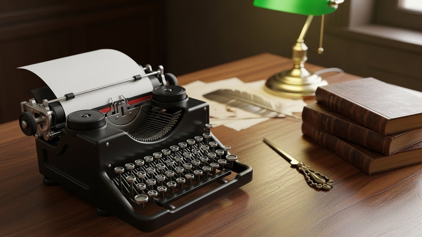 Antique Typewriter Accents