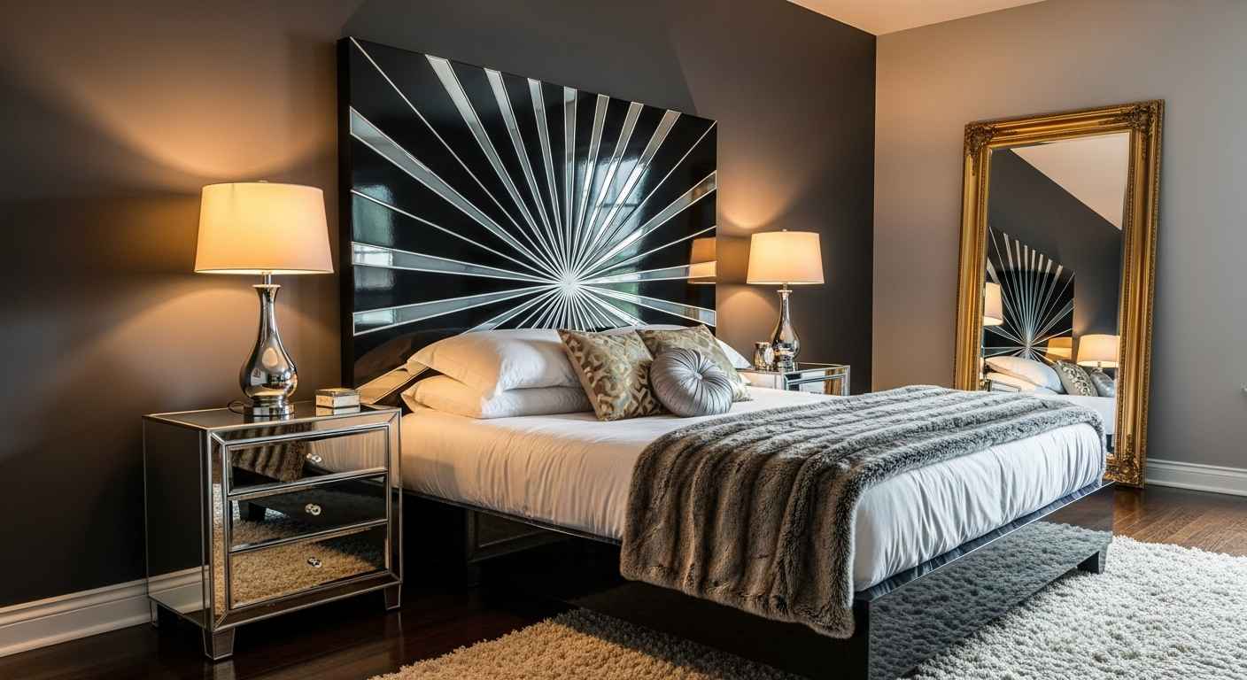 Art Deco Glamour in the Bedroom
