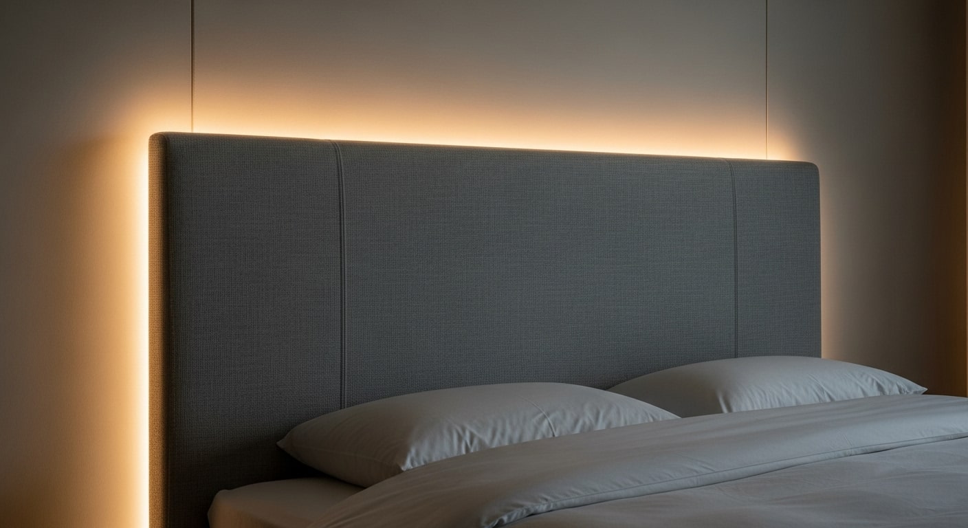 Backlit Headboards for a Dreamy Halo Effect