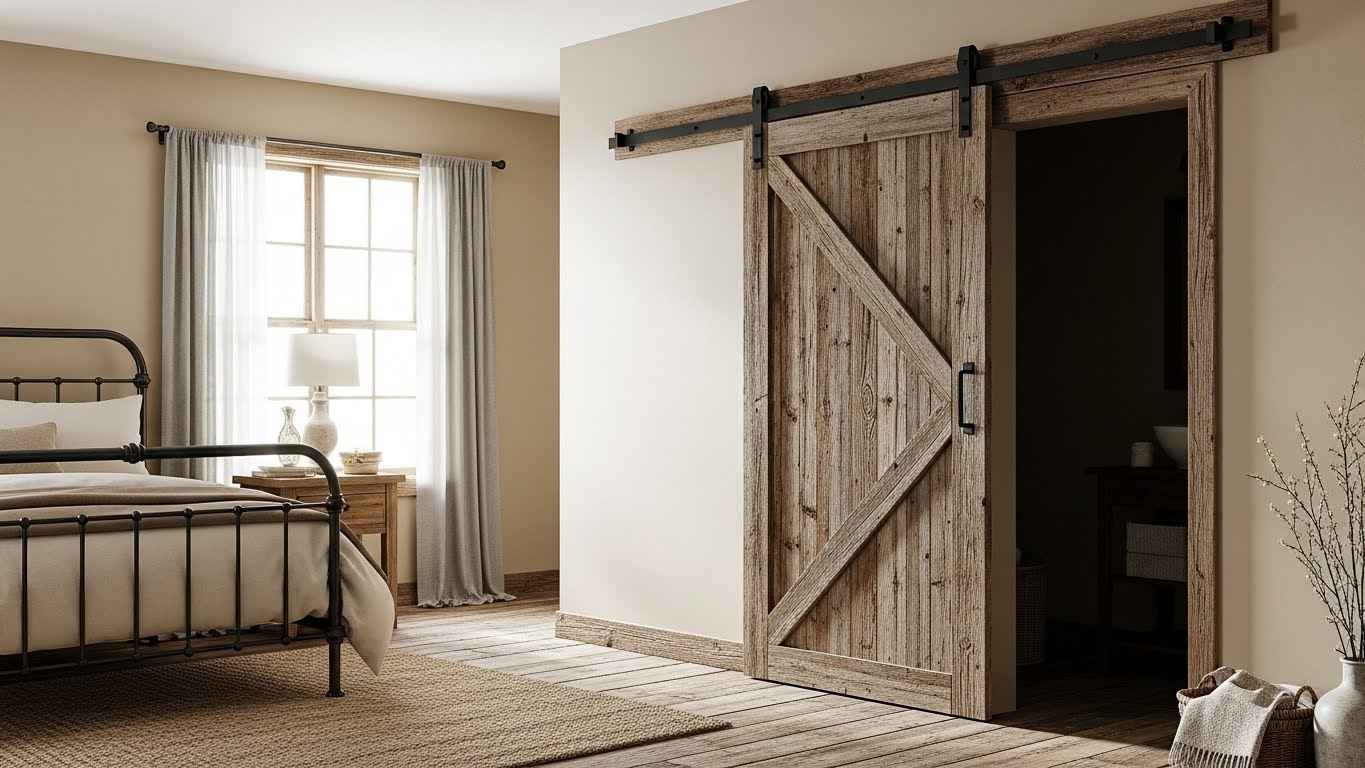 Barn Door Statement Piece