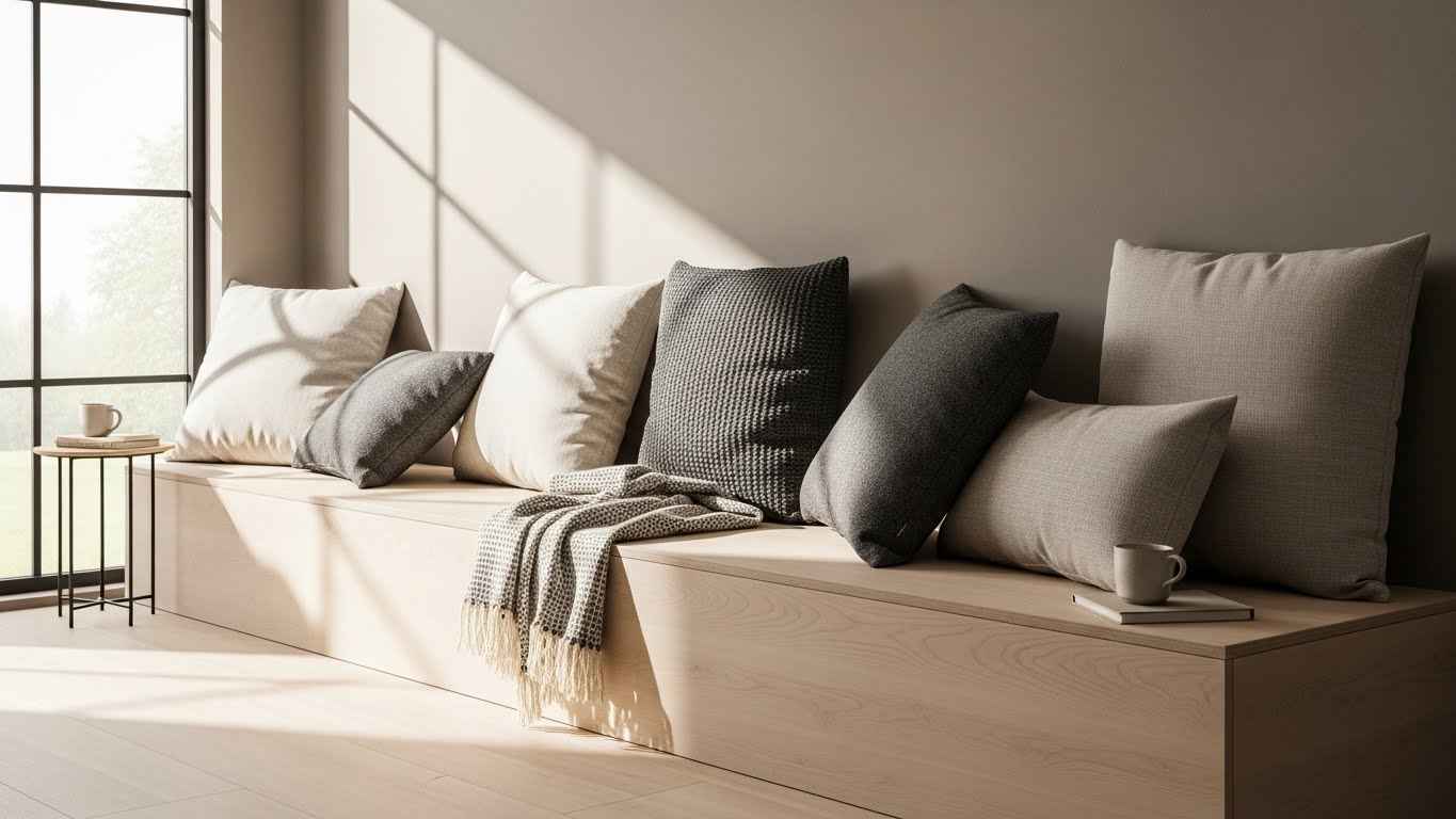 Bench with Customizable Backrests