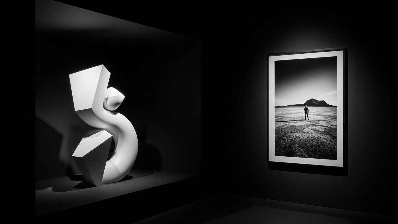 Black & White Dramatic Contrast