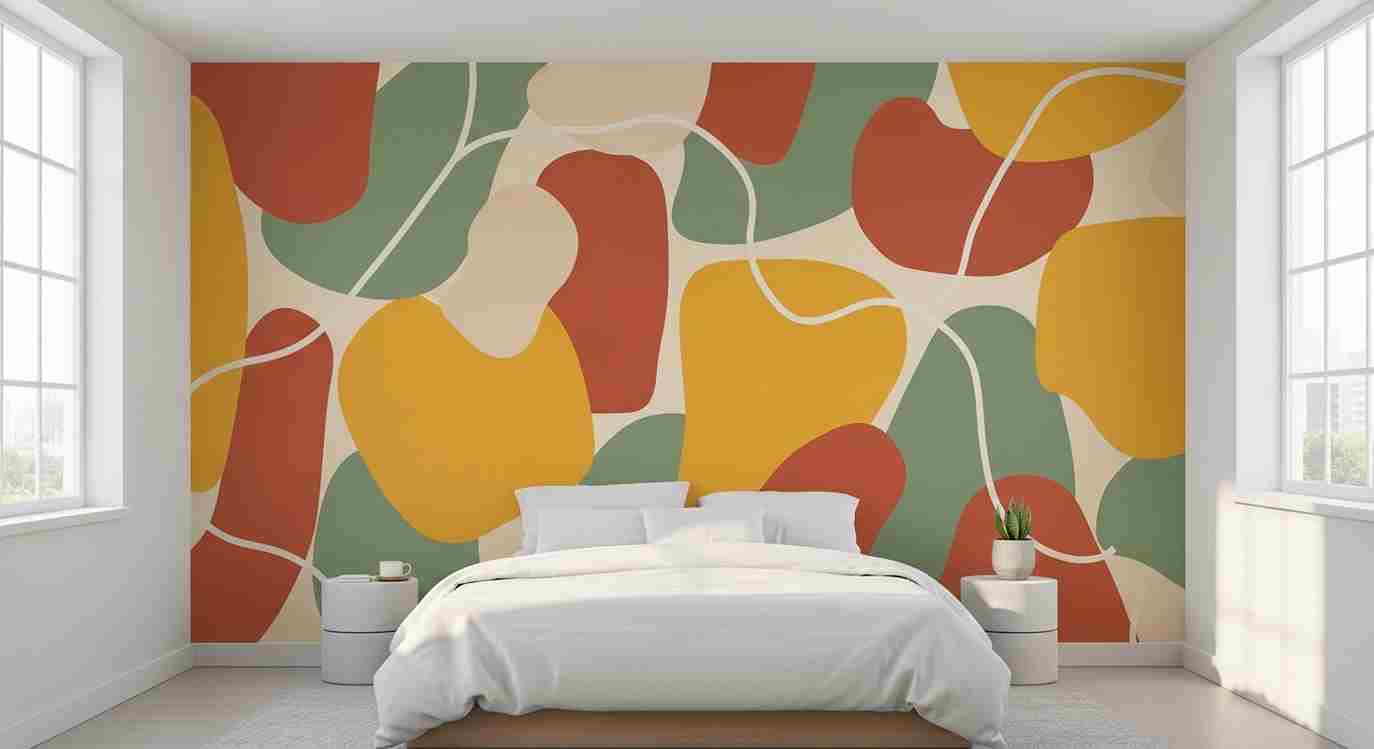 Bold & Colorful Wall Murals