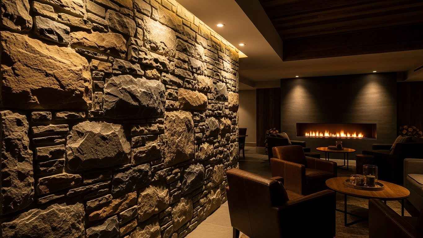Build a Rustic Stone Feature Wall