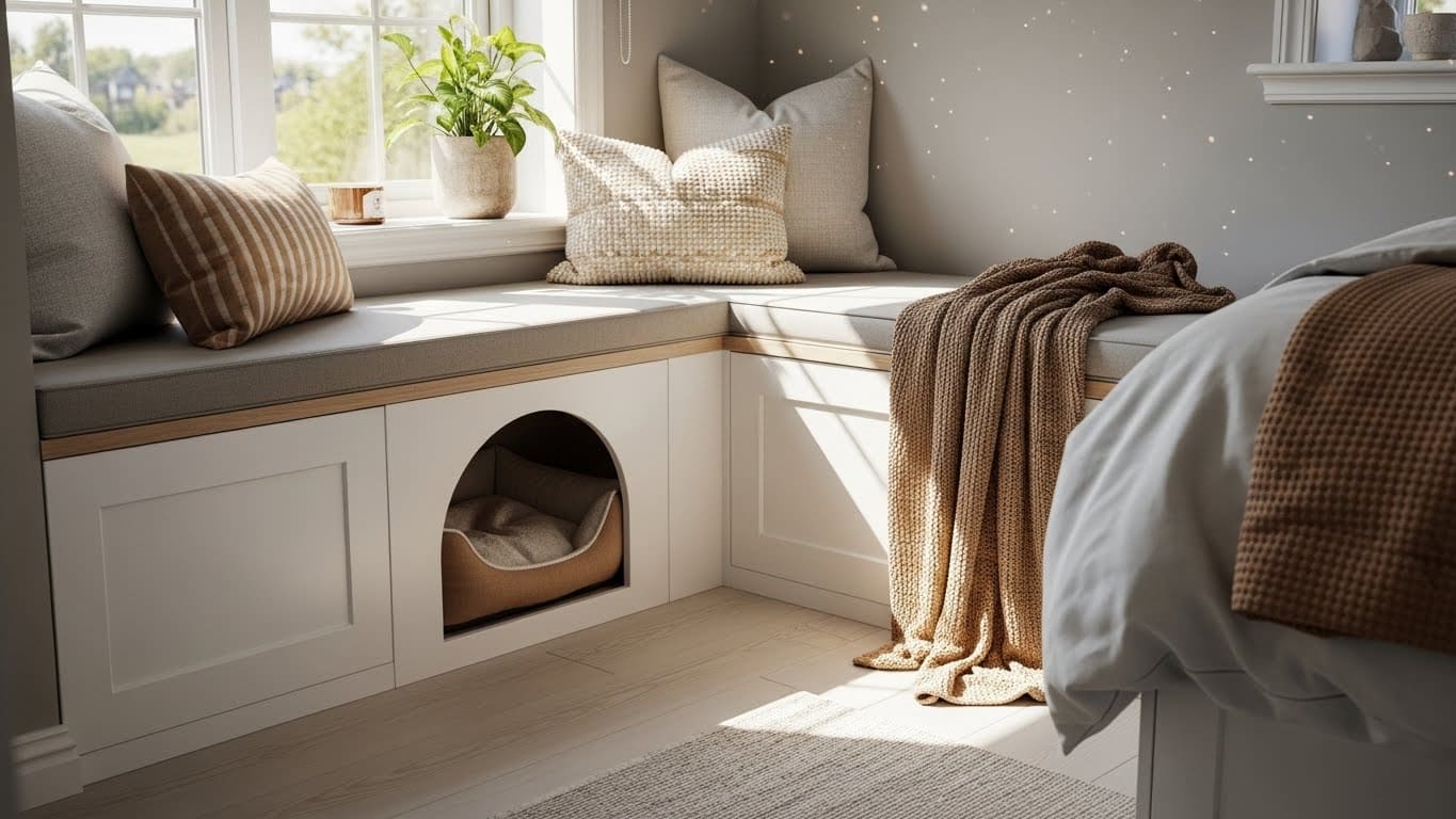 Built-In Pet Nook Solutions