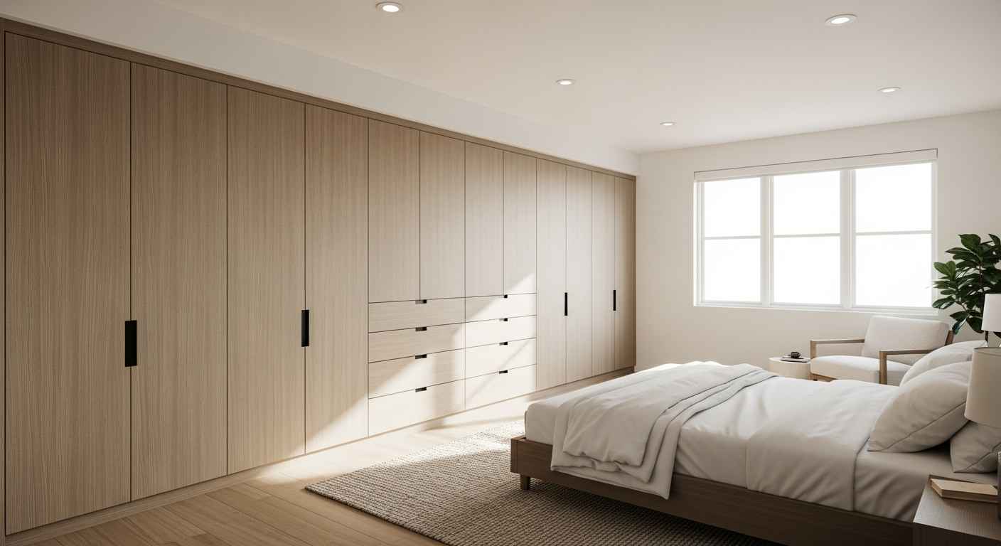 Built-In Storage for a Clutter-Free Space