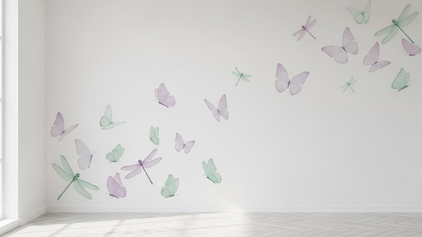 Butterfly and Dragonfly Accents