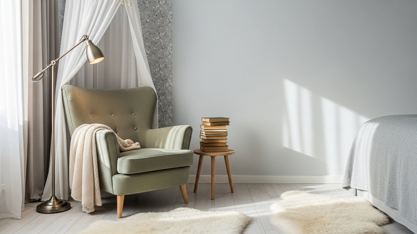 Canopy Corner for a Reading Retreat