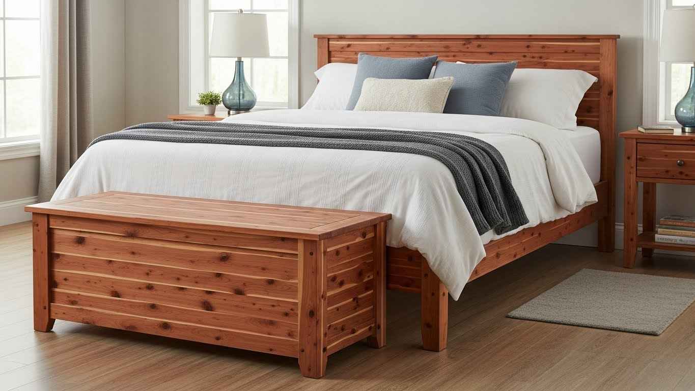 Cedar Chest Footboard
