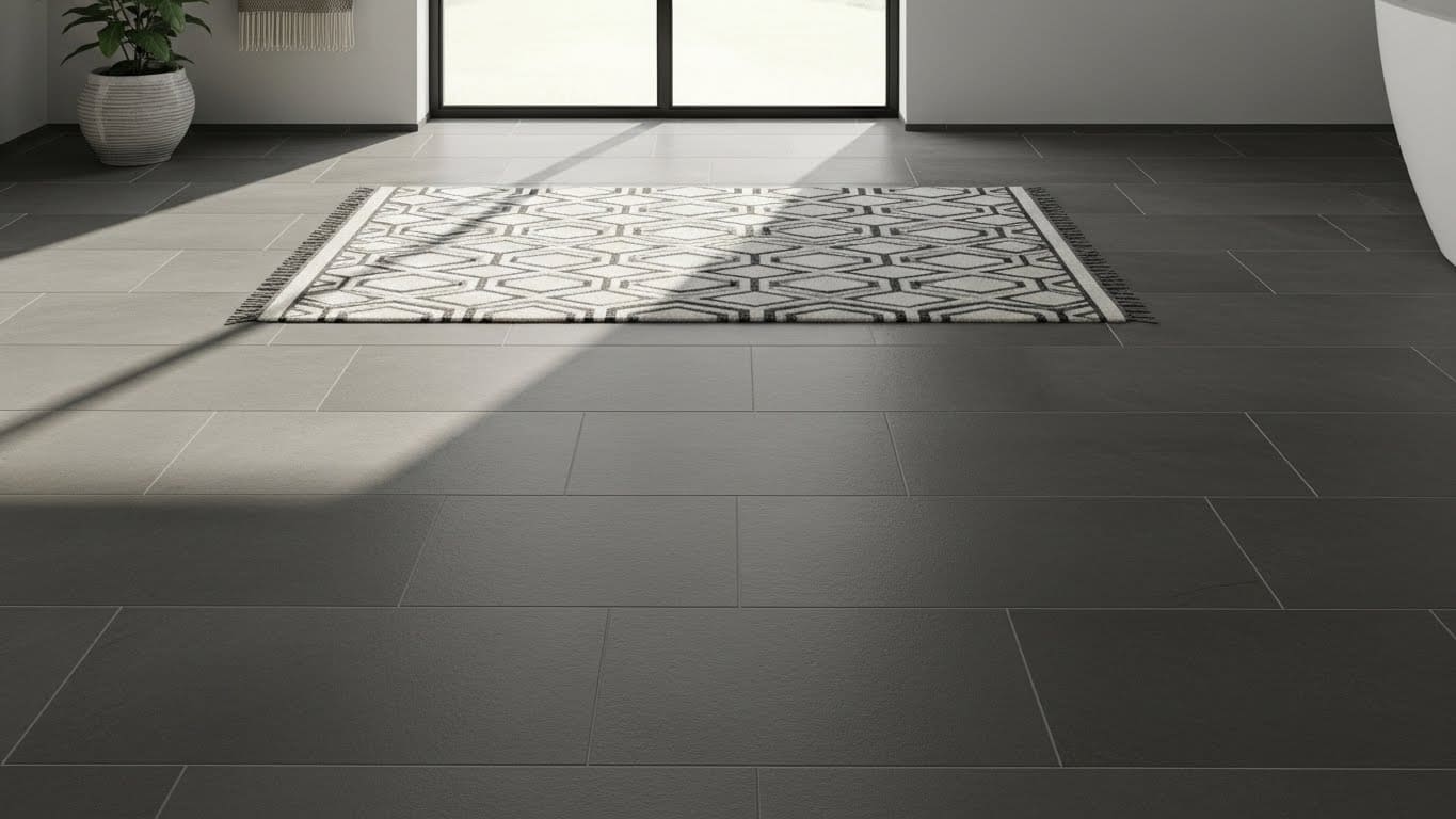 Charcoal Limestone Flooring