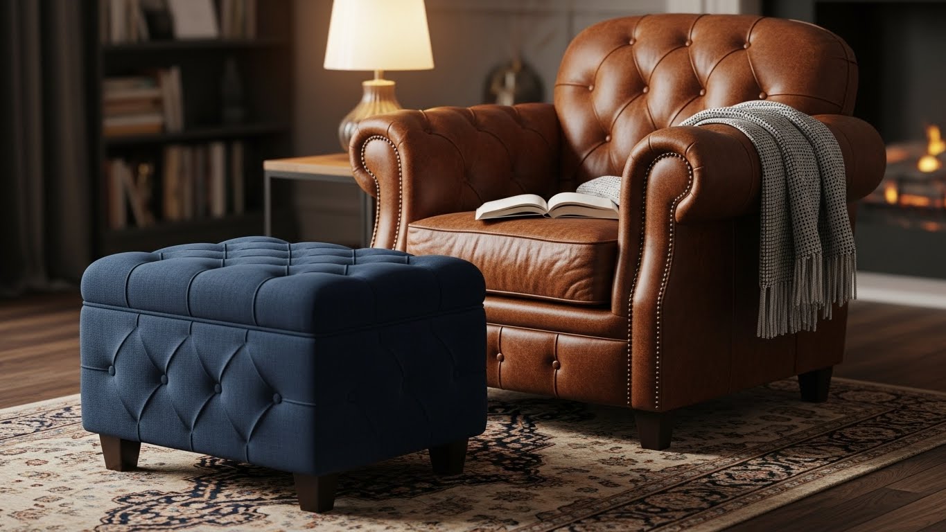 Classic Tufted Footstools