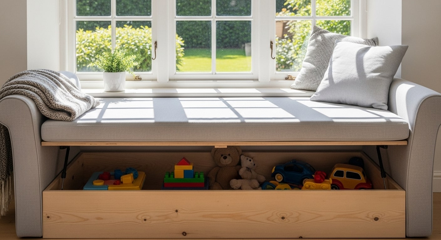 Clever Hidden Storage Compartments