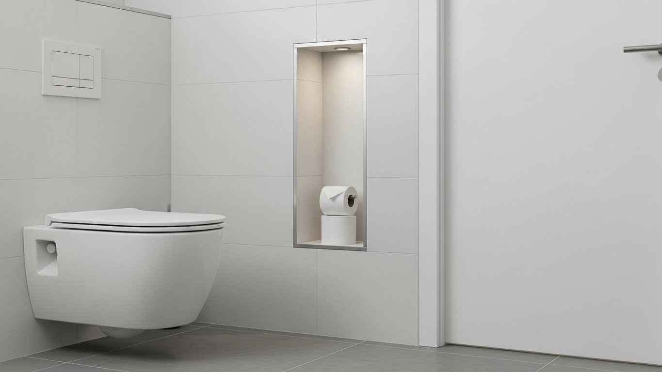 Conceal the Toilet Paper Holder