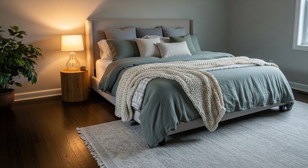 22 Cozy Bedroom Ideas Dark Floors Light Walls That Stay Balanced