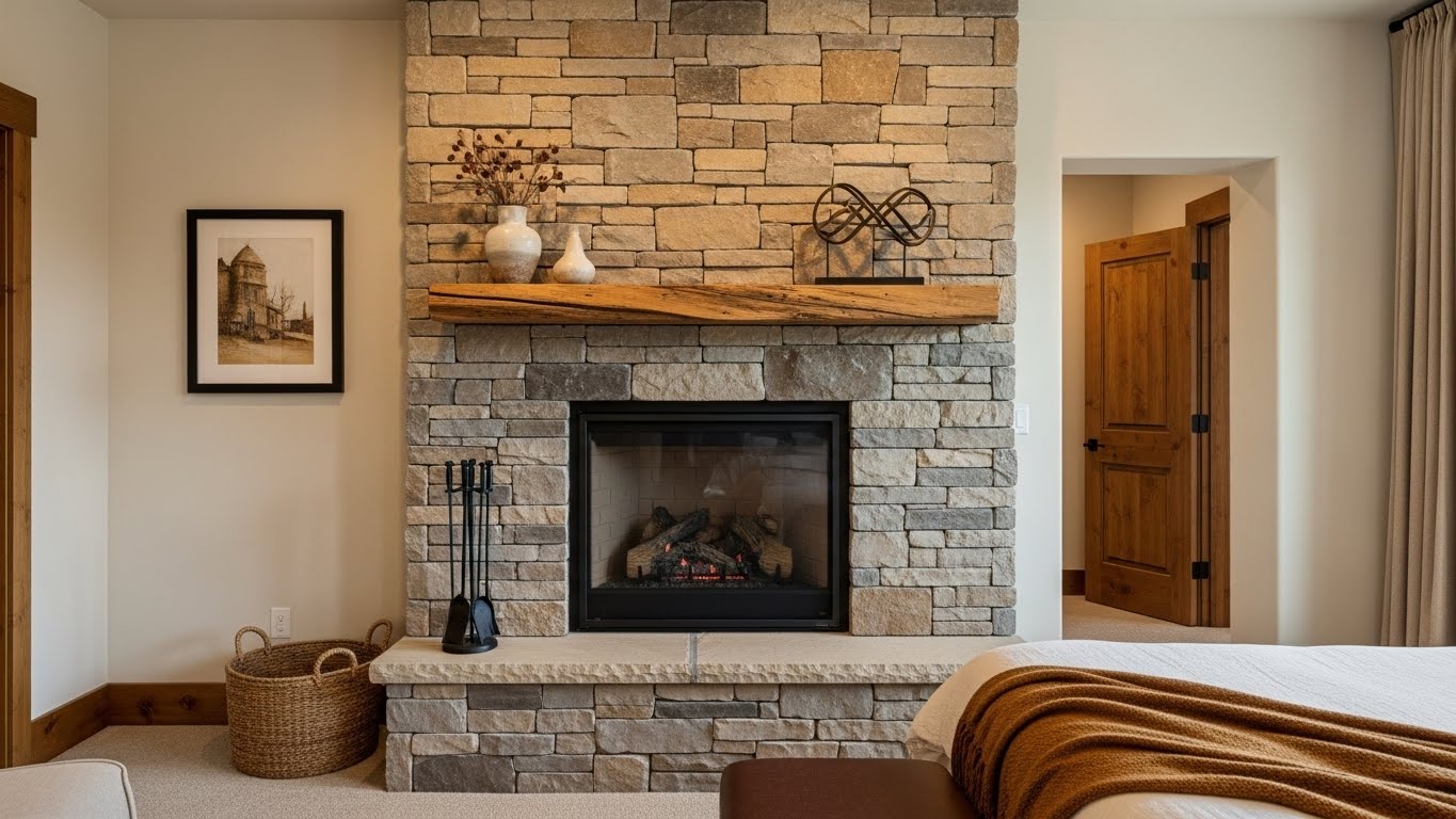 Cozy Fireplace Focal Point