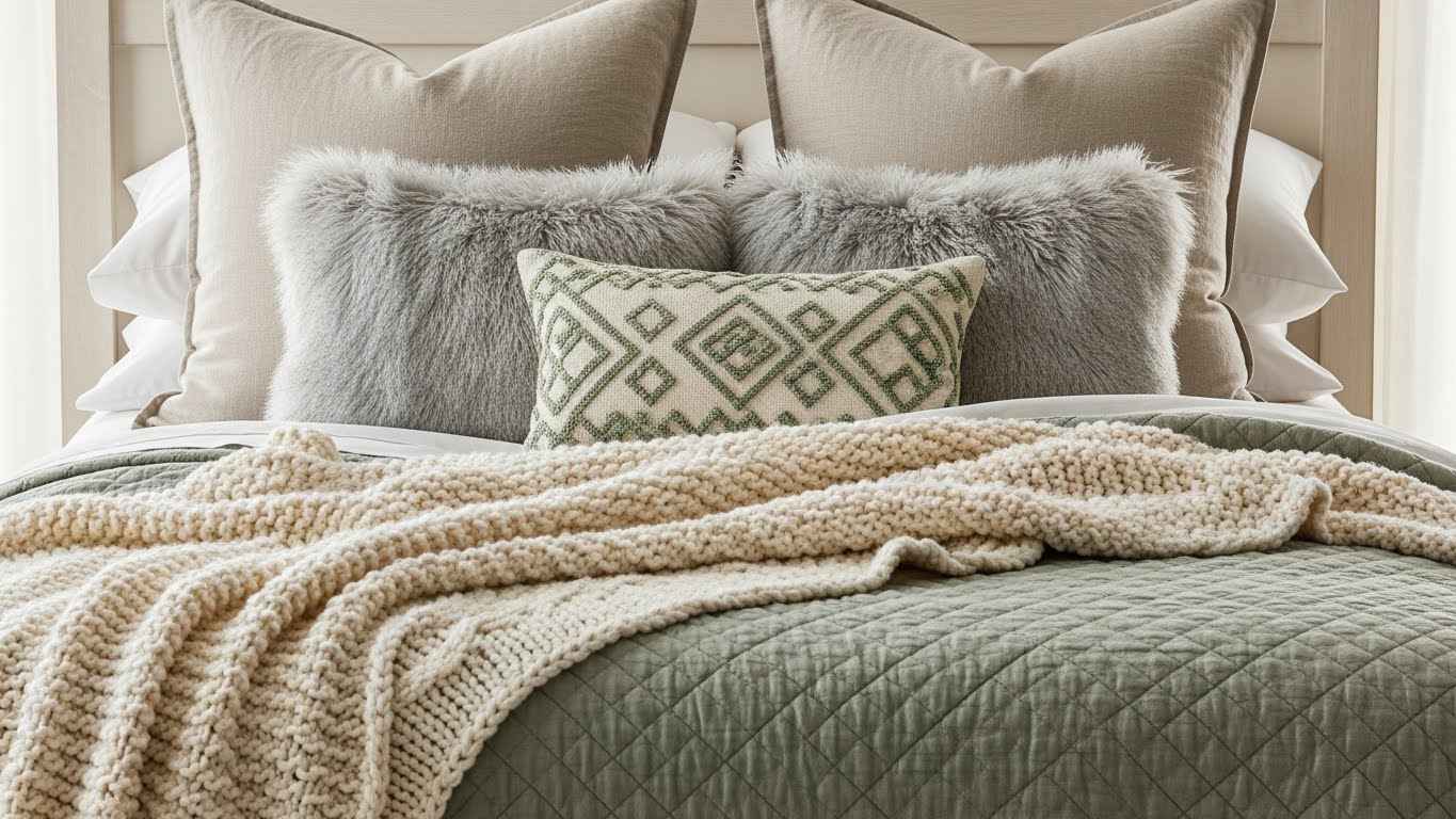 Cozy Rustic Textile Layers