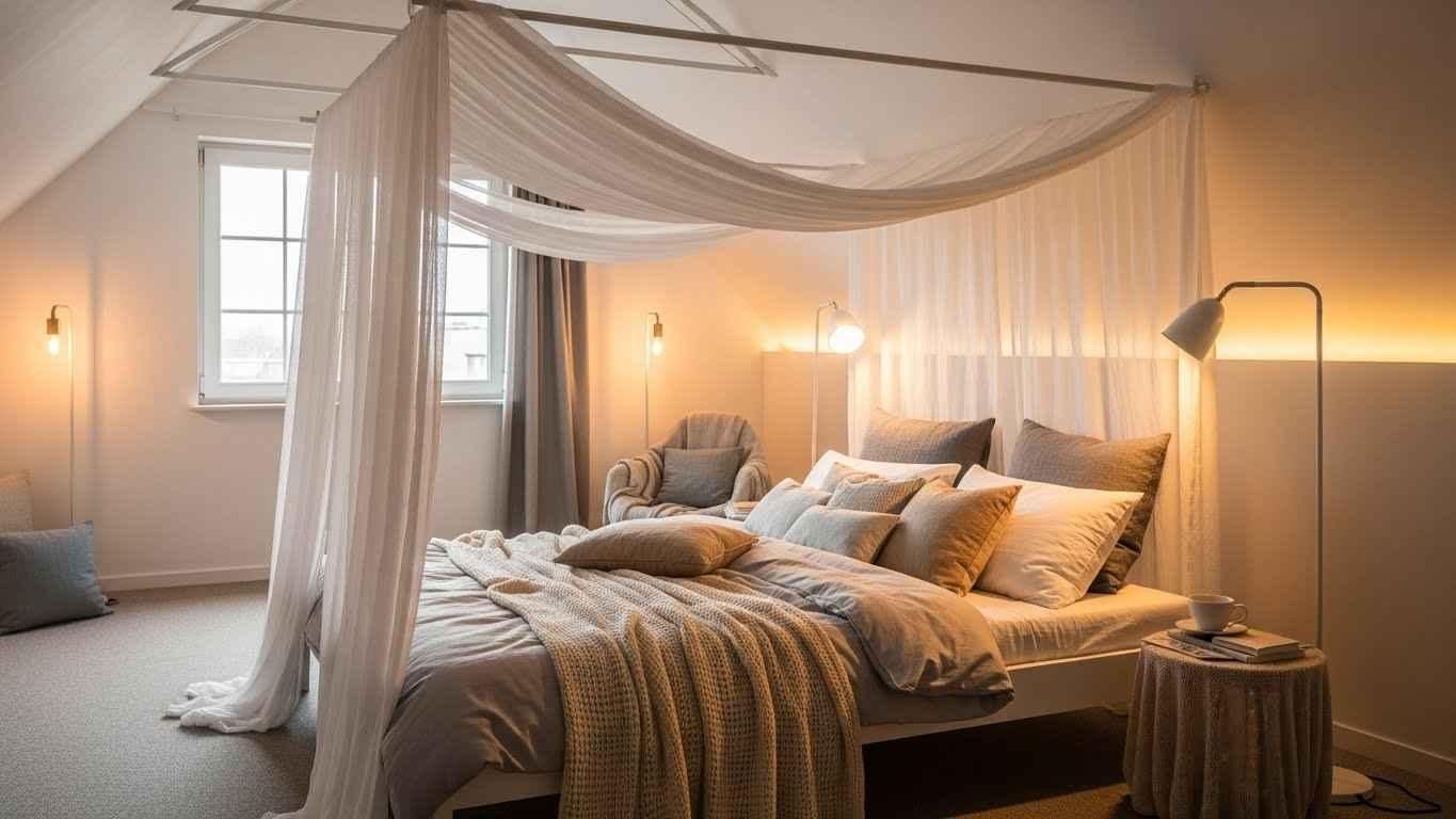 Cozy Up with a Canopy Bed