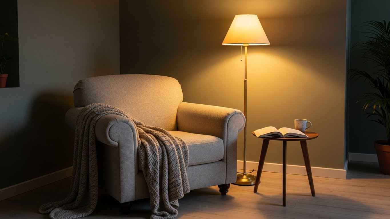 Create a Cozy Reading Nook Corner