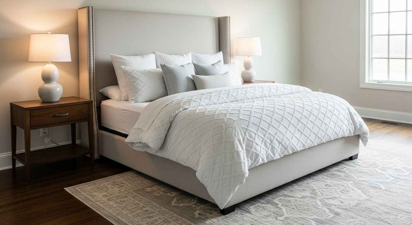 Create a Focal Point with Your Bed