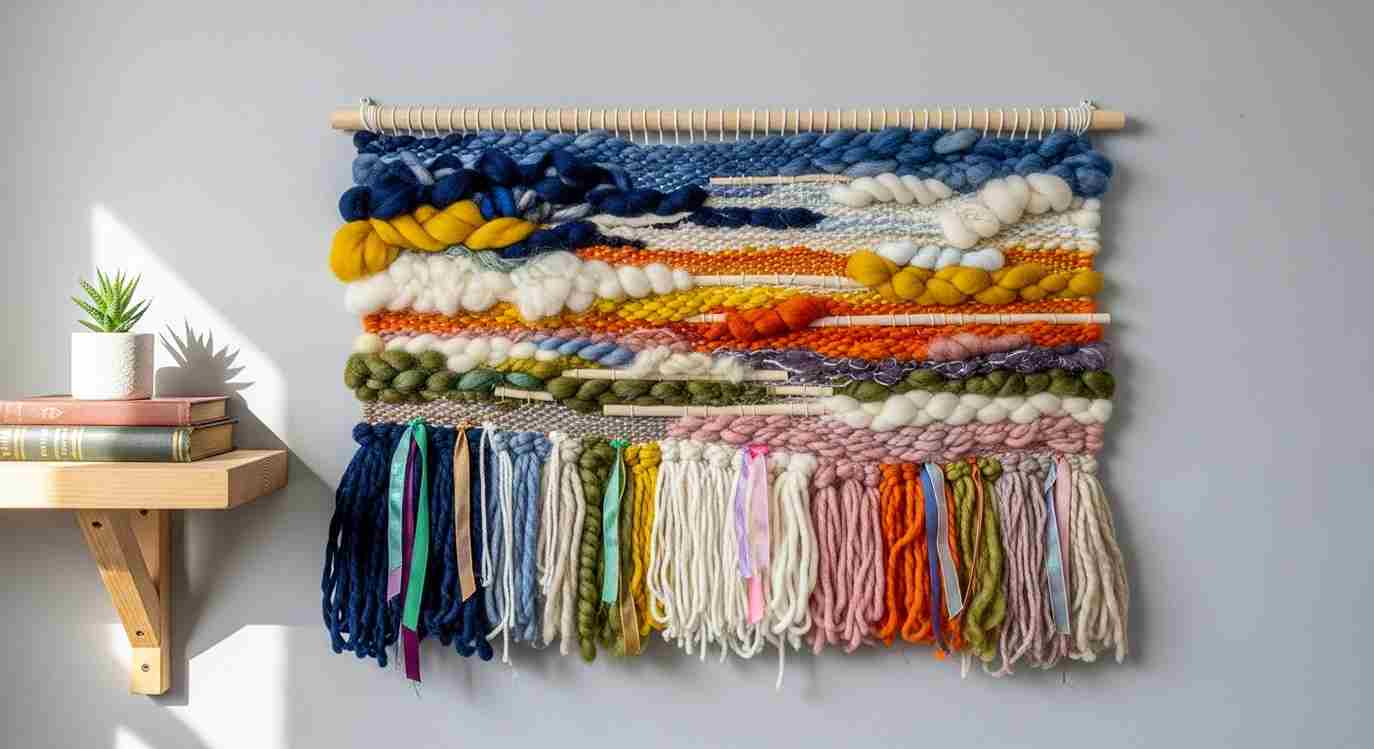 Creative Wall Weaving Installations